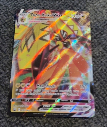 2021 Pokémon Sword & Shield Battle Styles #051 Tapu Koko VMAX — front