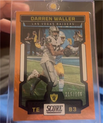 2023 Panini Score #215 Darren Waller — front