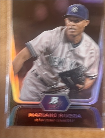 2012 Bowman Platinum #45 Mariano Rivera — front