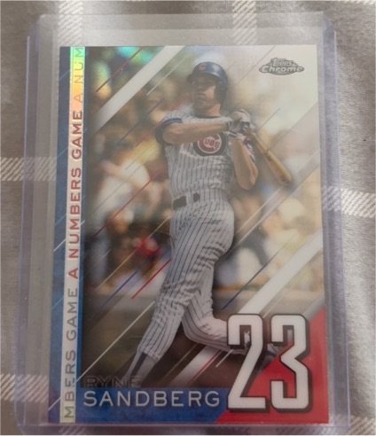 2020 Topps Chrome Update #NGC-2 Ryne Sandberg — front