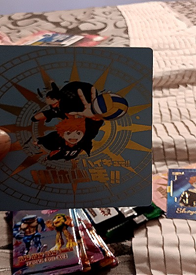 Anime Metal Card TR Fox Mask Character — back