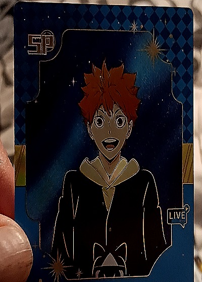 Haikyuu!! SP Card Shoyo Hinata — front