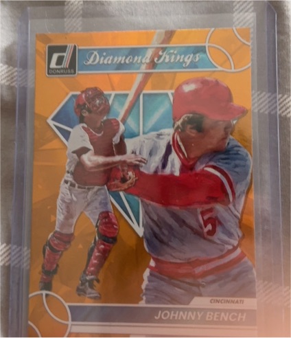 2023 Donruss Diamond Kings #25 Johnny Bench — front