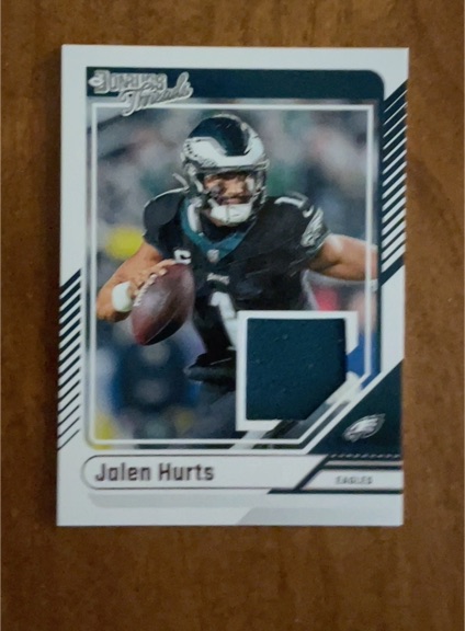 2024 Panini Donruss Threads #DTH-JHU Jalen Hurts — front