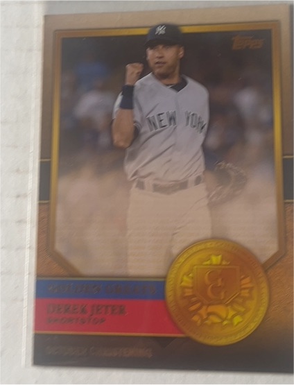 2012 Topps Golden Greats #GG-28 Derek Jeter — front