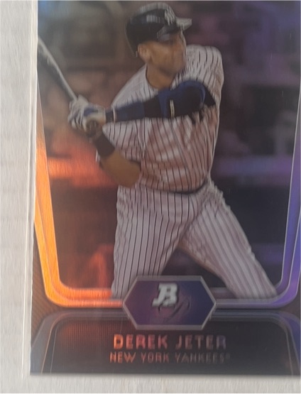 2012 Bowman Platinum #14 Derek Jeter — front