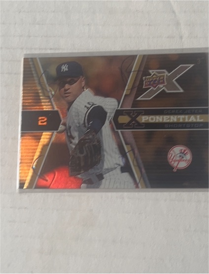 2008 Upper Deck X Xponential 3 #X3-DJ Derek Jeter — front