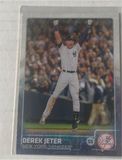 2015 Topps #1 Derek Jeter — front