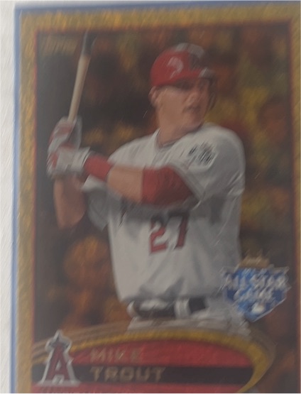 2012 Topps Update #US144 Mike Trout — front