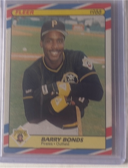 1988 Fleer Superstars #4 Barry Bonds — front