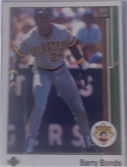 1989 Upper Deck #440 Barry Bonds — front