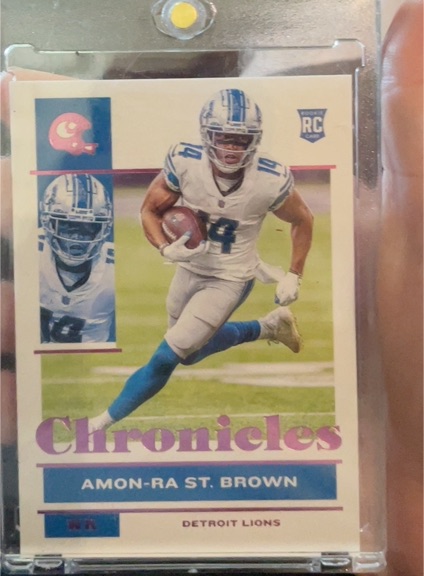 2021 Panini Chronicles #33 Amon-Ra St. Brown — front