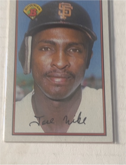 1989 Bowman #471 Jose Uribe — front