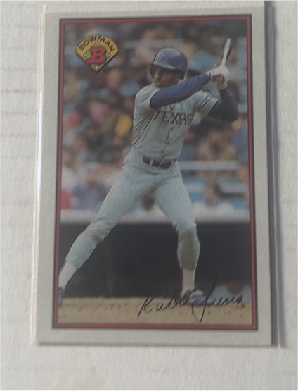 1989 Bowman #235 Ruben Sierra — front