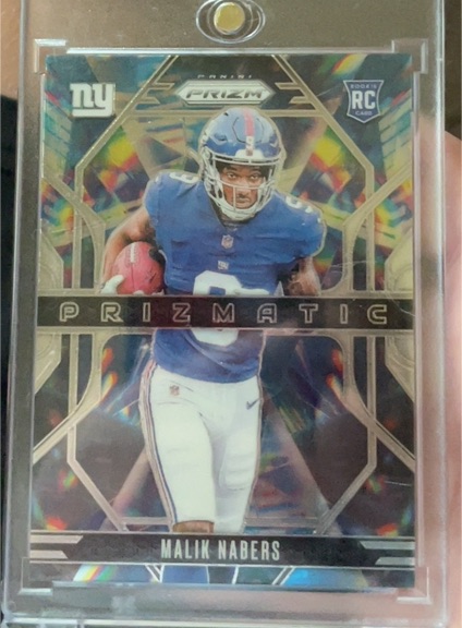 2024 Panini Prizm #13 Malik Nabers Prizmatic — front