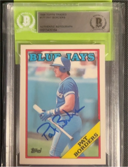 1988 Topps Traded #17T Pat Borders — front