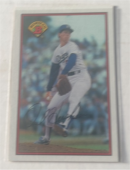 1989 Bowman #341 Orel Hershiser — front