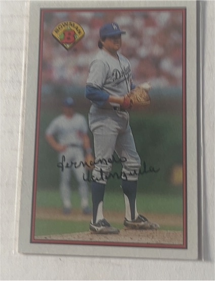 1989 Bowman #337 Fernando Valenzuela — front