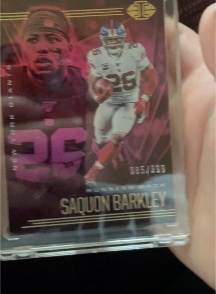 2024 Panini Illusions #005 Saquon Barkley — front