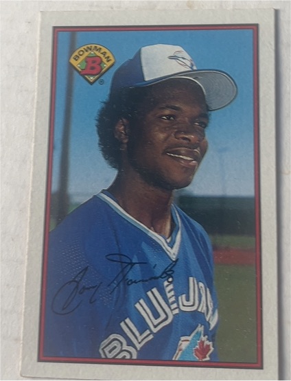 1989 Bowman #254 Tony Fernandez — front