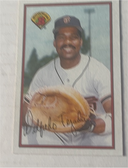 1989 Bowman #468 Wilfredo Tejada — front
