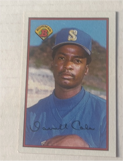 1989 Bowman #217 Darnell Coles — front