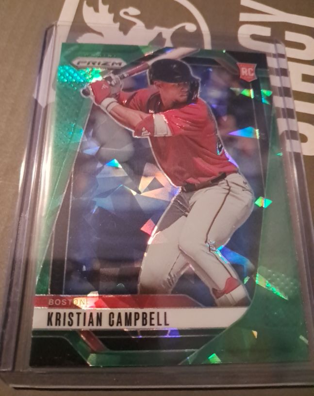 2025 Panini Prizm #1 Kristian Campbell — front