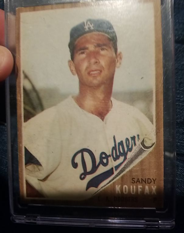 1962 Topps #5 Sandy Koufax — front