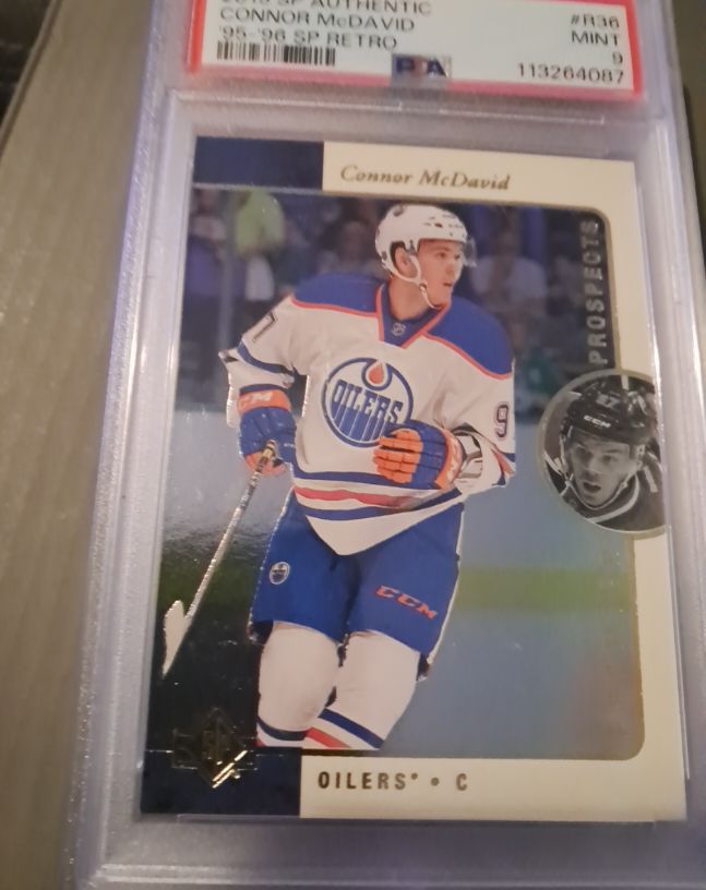 2015-16 SP Authentic 95-96 SP Retro #R36 Connor McDavid — front