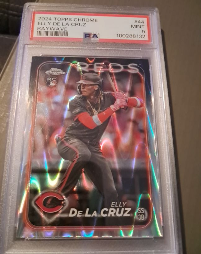 2024 Topps Chrome #44 Elly De La Cruz — front