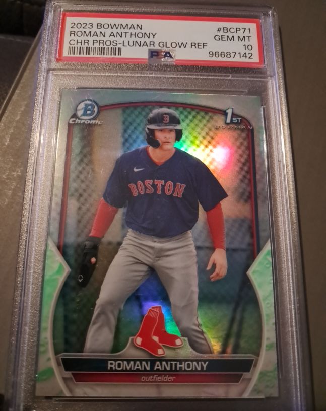 2023 Bowman Chrome Prospects #BCP71 Roman Anthony — front