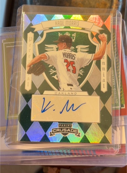 2025 Panini Crusade Perennial Prospects #PPS-KAM Kade Morris — front