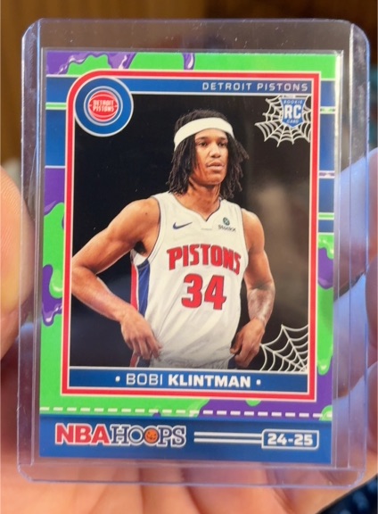 2024-25 Panini Haunted Hoops #262 Bobi Klintman — front