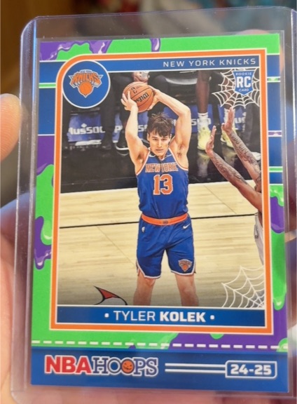 2024-25 Panini NBA Haunted Hoops #240 Tyler Kolek — front