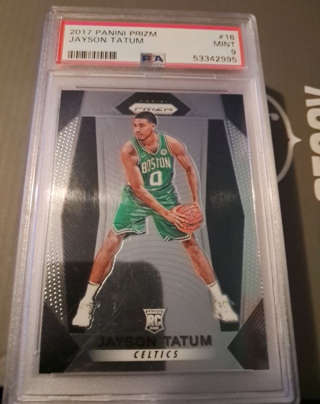 2017 Panini Prizm #16 Jayson Tatum — front