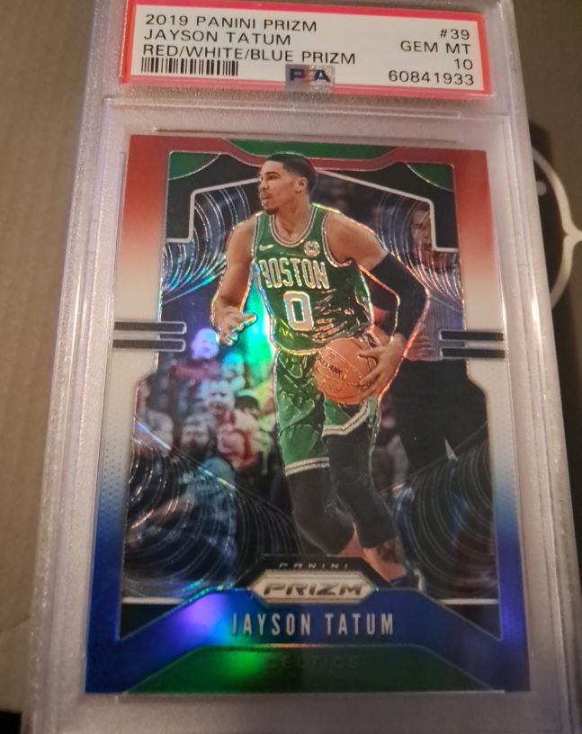 2019 Panini Prizm #39 Jayson Tatum — front
