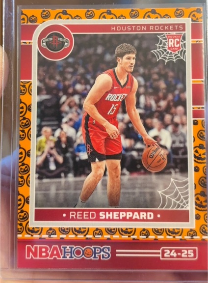2024-25 Panini NBA Haunted Hoops #271 Reed Sheppard — front