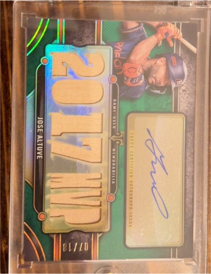 2024 Topps Triple Threads #TTAR-JAL1 Jose Altuve — front