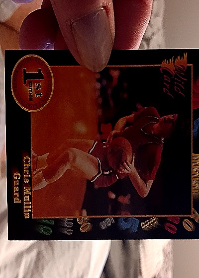 1991-92 Wild Card #18 Chris Mullin — front