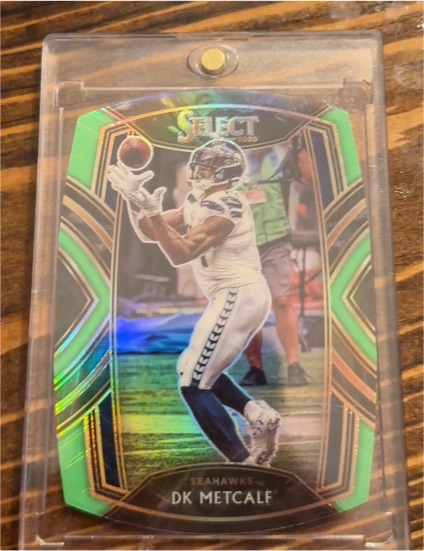2020 Panini Select Football #216 DK Metcalf — front