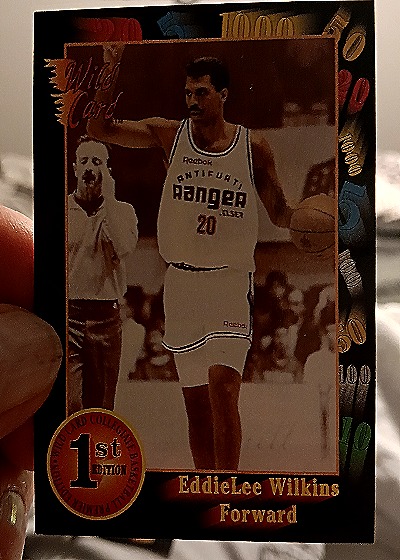 1992 Wild Card Collegiate #67 Eddie Lee Wilkins — front