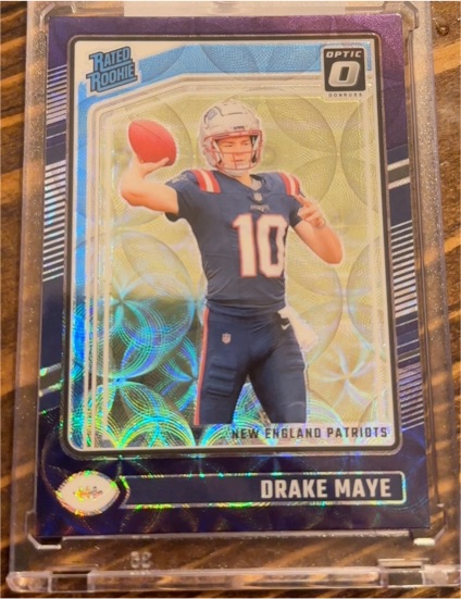 2024 Panini Donruss Optic #229 Drake Maye — front