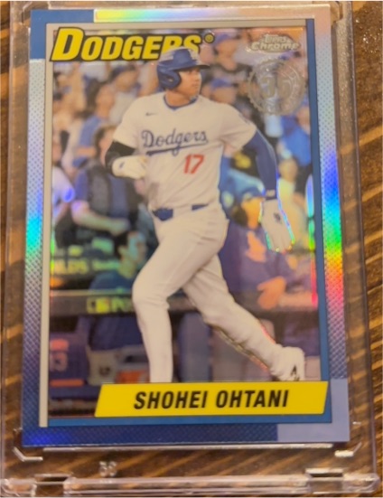 2025 Topps Chrome #90CB-7 Shohei Ohtani — front