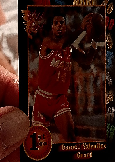 1993 Classic Four Sport #2 Darnell Valentine — front