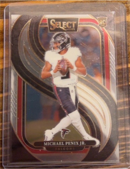 2024 Panini Select Premier Level #110 Michael Penix Jr. — front