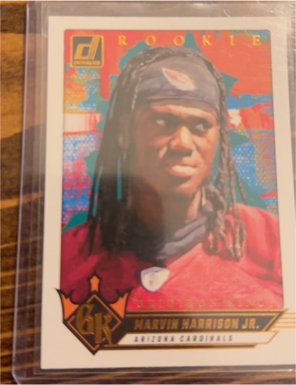 2024 Donruss Gridiron Kings #10 Marvin Harrison Jr. — front