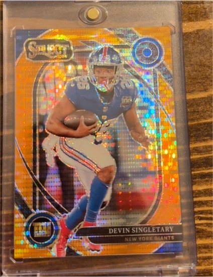 2024 Panini Select #250 Devin Singletary — front