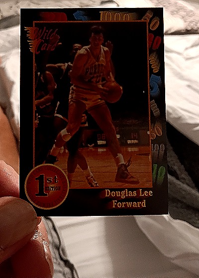 1991 Wild Card #71 Douglas Lee — front