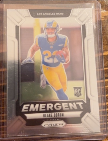 2024 Panini Prizm Emergent #10 Blake Corum — front
