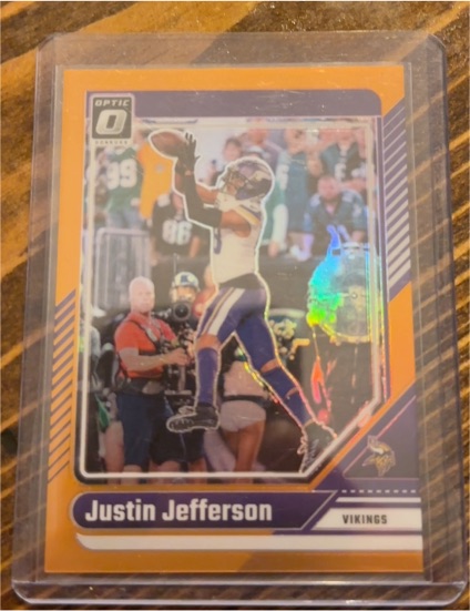 2024 Donruss Optic #130 Justin Jefferson — front